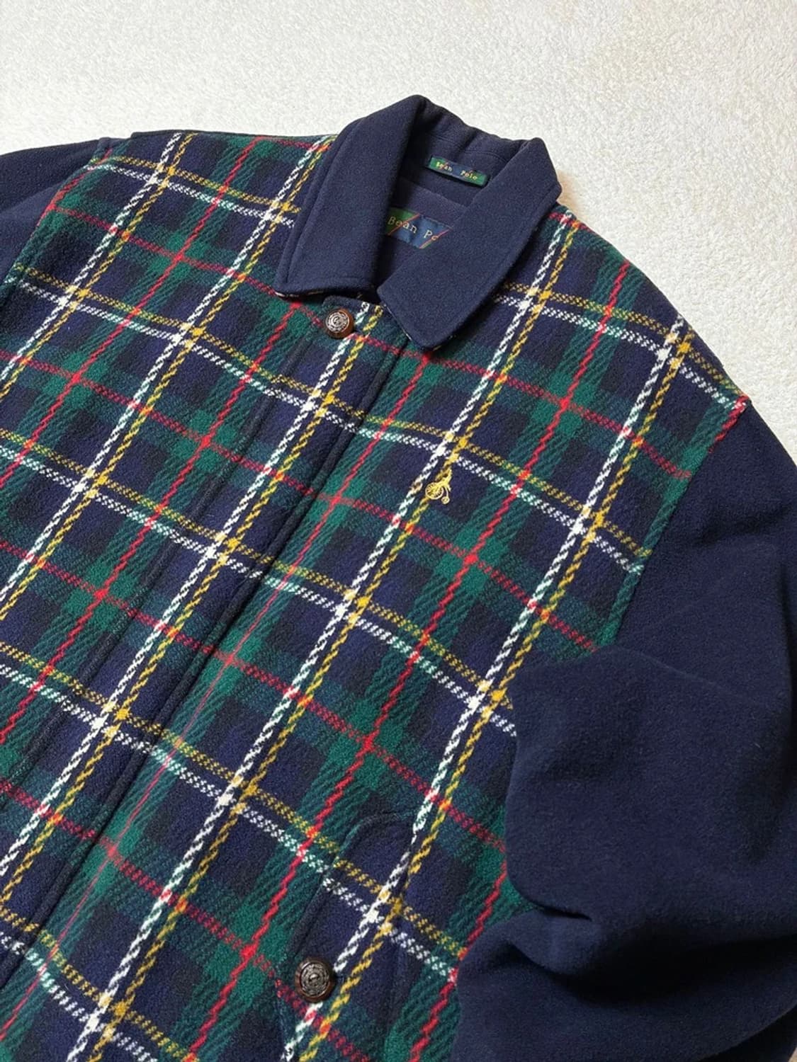 빈폴 90's G-9 헤링턴 울 체크 자켓 PN6385 상품이미지2