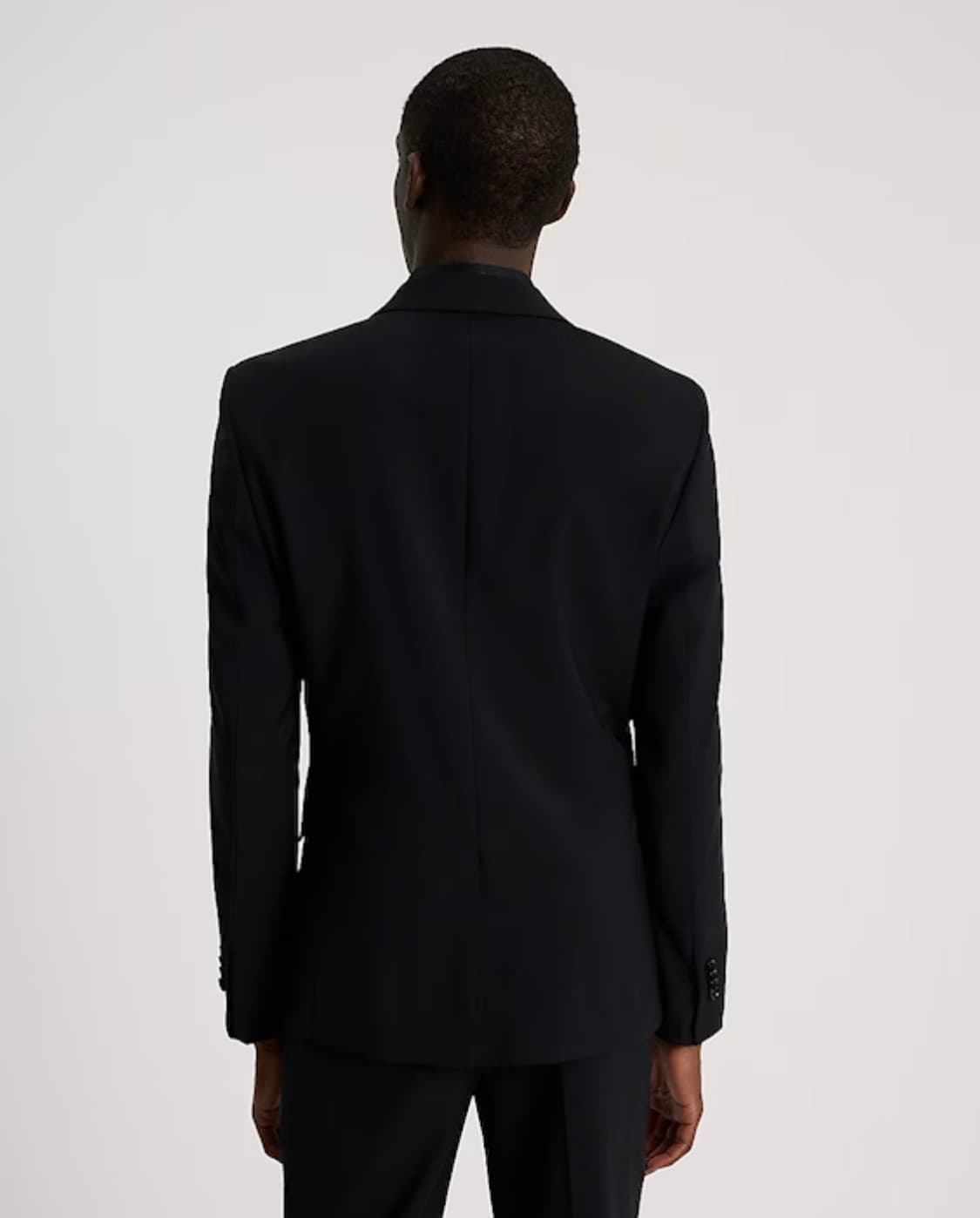 EXPRESS 세미 블랙 울 블레이저 (40) 상품이미지3