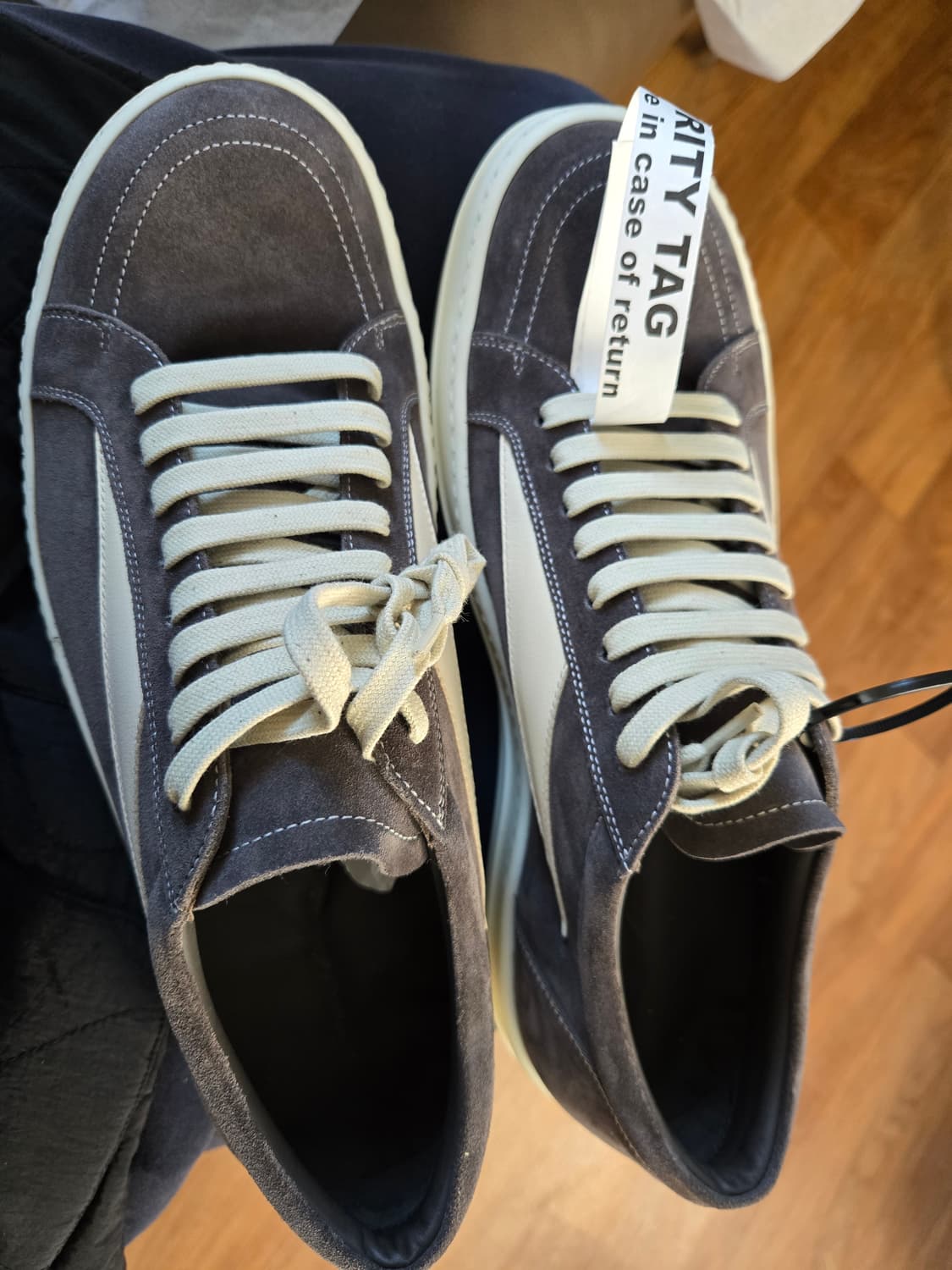 릭오웬스 릭반 그레이 스웨이드  상품이미지1