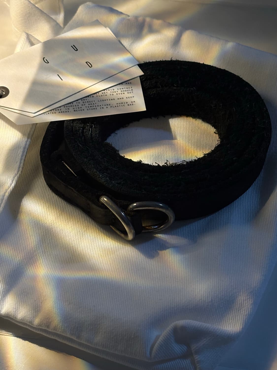 GUIDI (구이디) 말가죽 벨트 상품이미지1