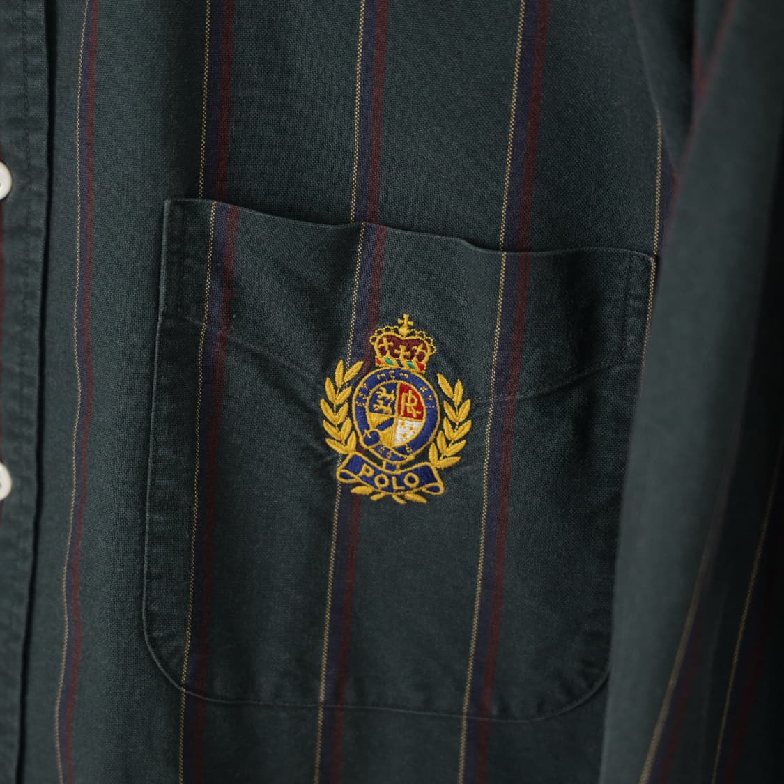 폴로 스트라이프 셔츠 올드 모델 (M~L) 상품이미지3