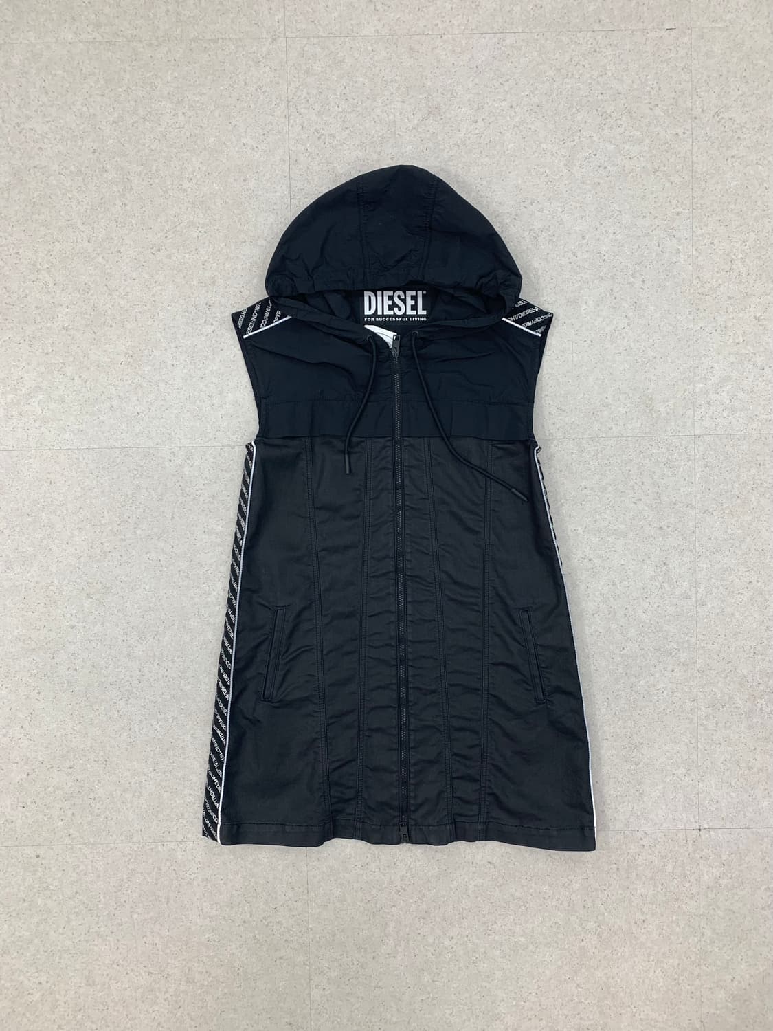 Diesel  디젤 롱 후드 베스트 상품이미지1