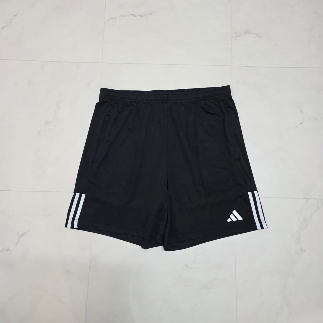 2XL 아디다스 에어로레디 기능성 반바지 블랙 검흰 상품이미지1