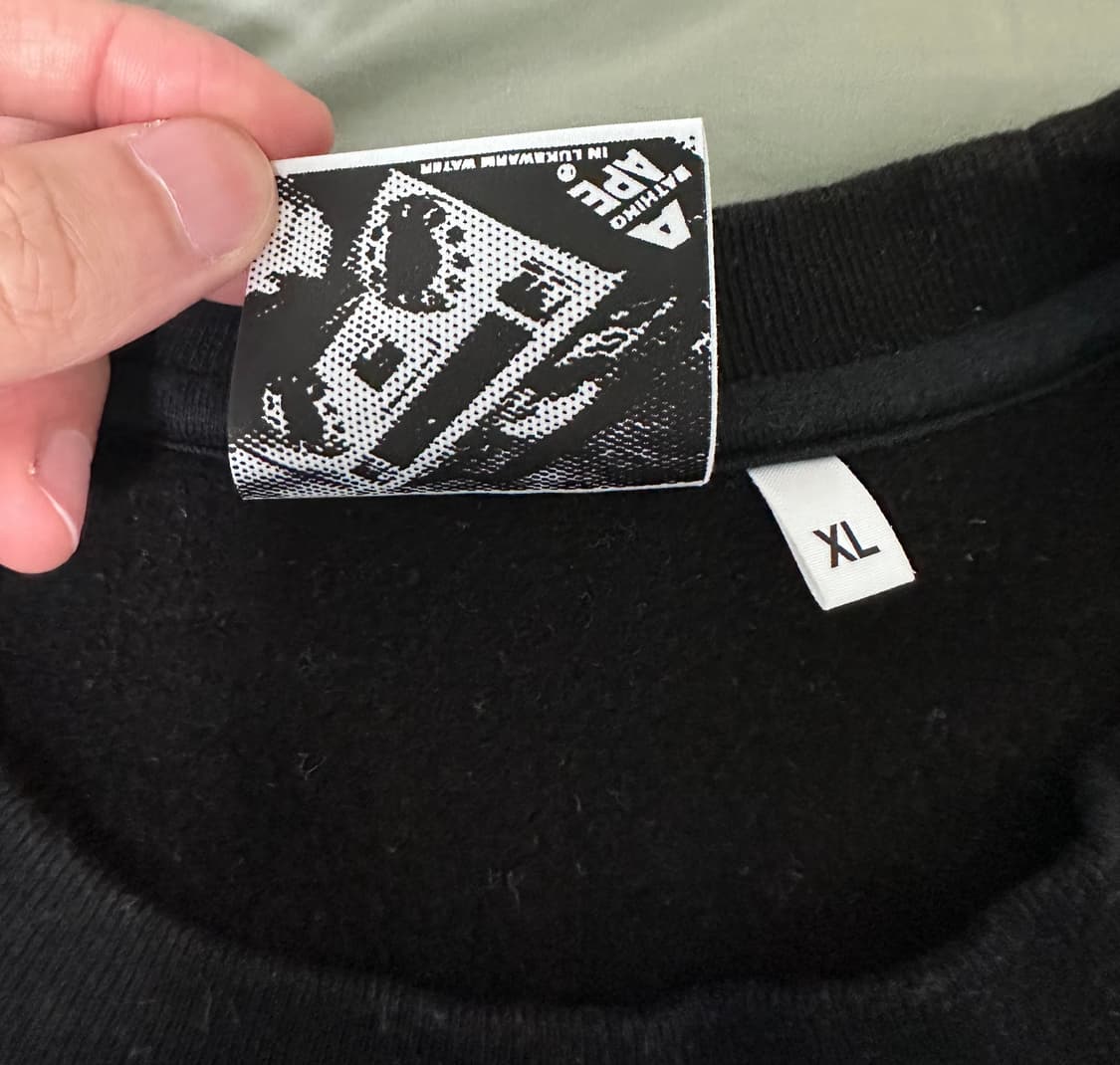 Bape 21AW Gamma Ape Sweatshirts 상품이미지5