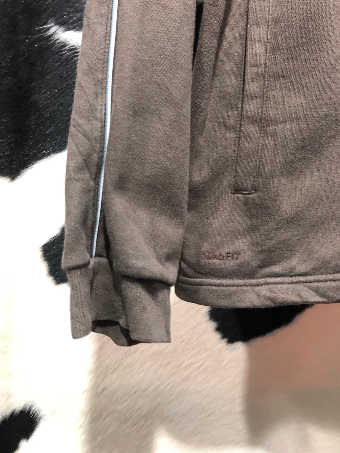 나이키 오버핏 브라운 집업 상품이미지4