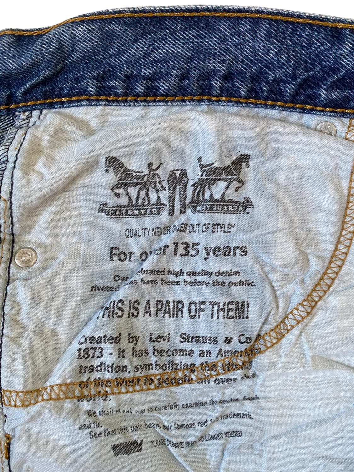 리바이스 505 (38) AB1362 상품이미지5