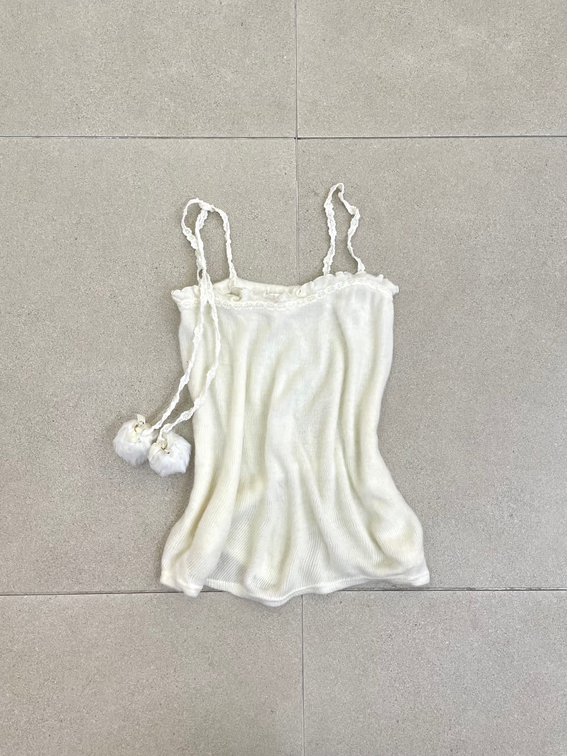 리즈리사 니트 슬리브리스 상품이미지1