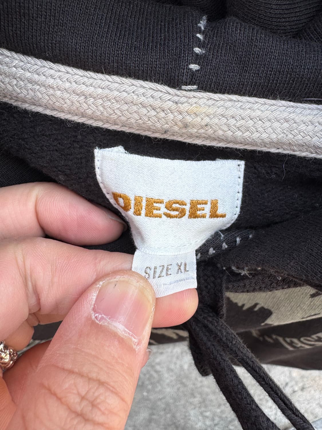 Diesel 디젤 모호크 후드티  상품이미지3