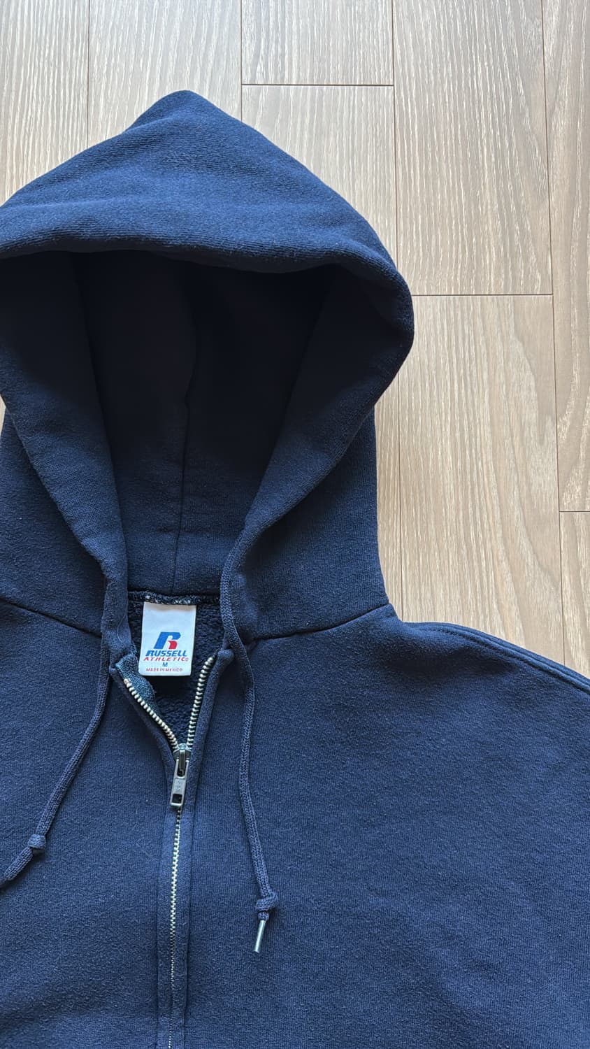 2000s 러셀 애슬레틱 후드 집업 상품이미지4