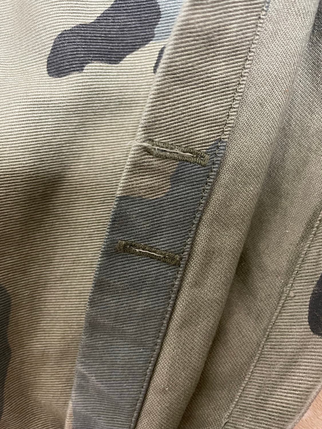 [M] 바이닐 아카이브 25ss 카모 더블니 팬츠 상품이미지9