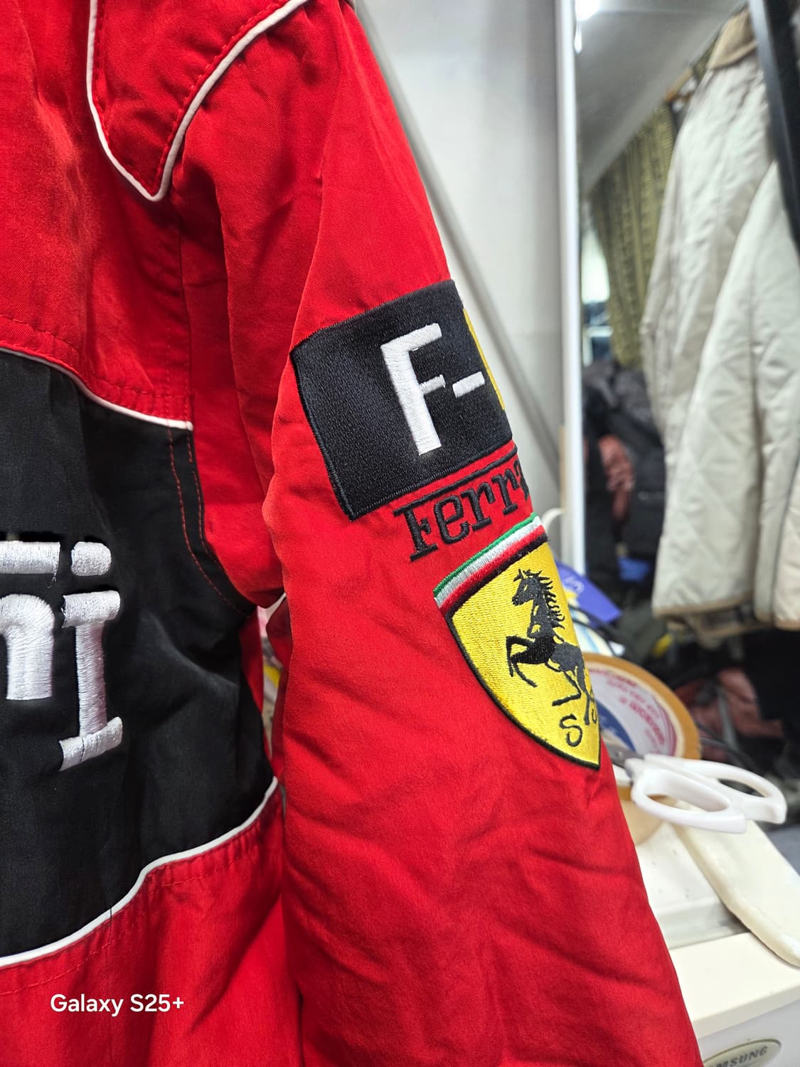 페라리 레이싱  자켓 상품이미지3