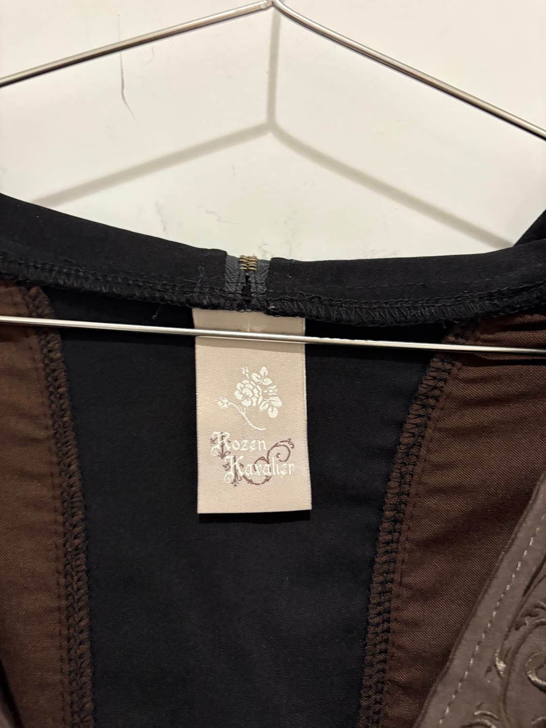 Ozz On Brown Oriental Crop jaket 상품이미지4