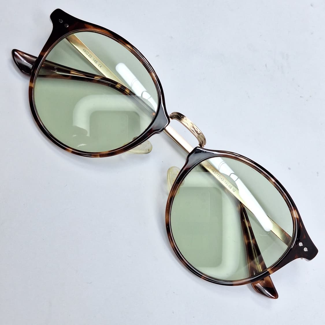 유니클로 361-463717 톨토이즈 레오파드 호피 메탈 콤비 안경테 상품이미지1