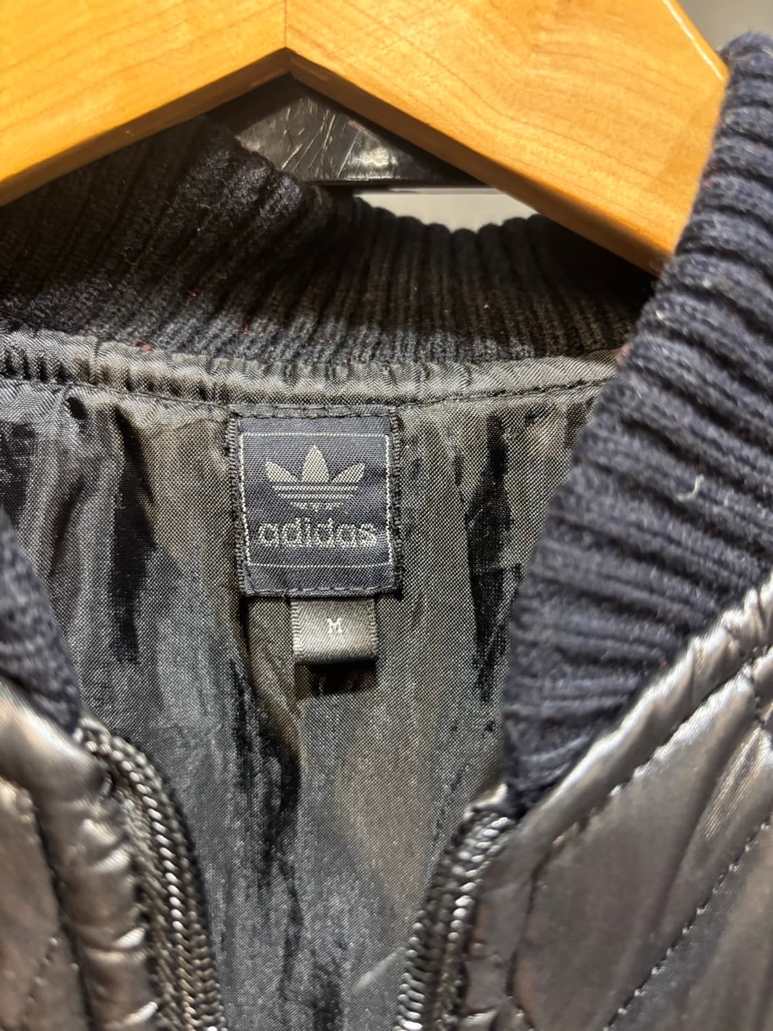 (M) 아디다스 유광 퀄팅 패딩점퍼 4.5 상품이미지3