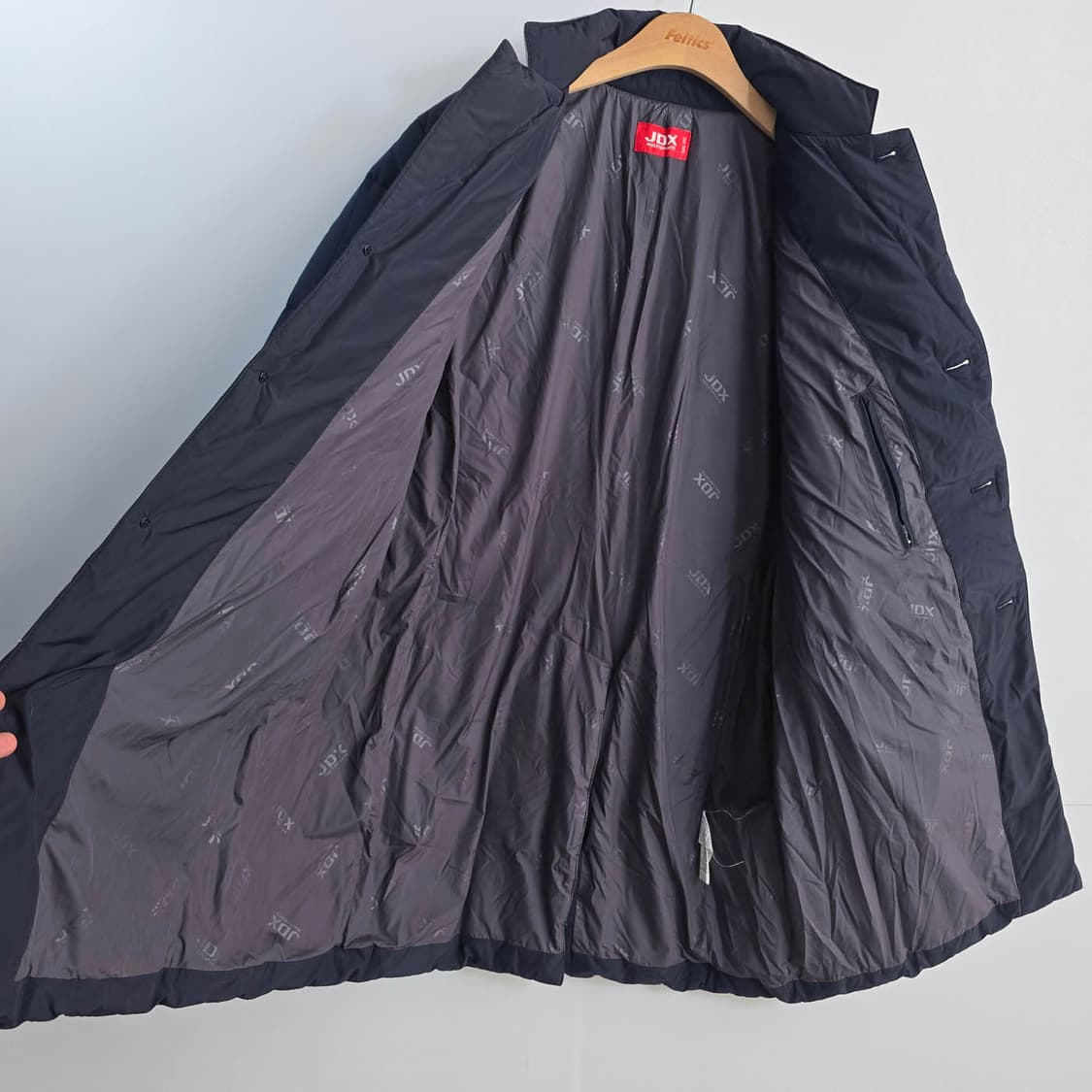 JDX 패딩 코트 네이비 105 상품이미지5