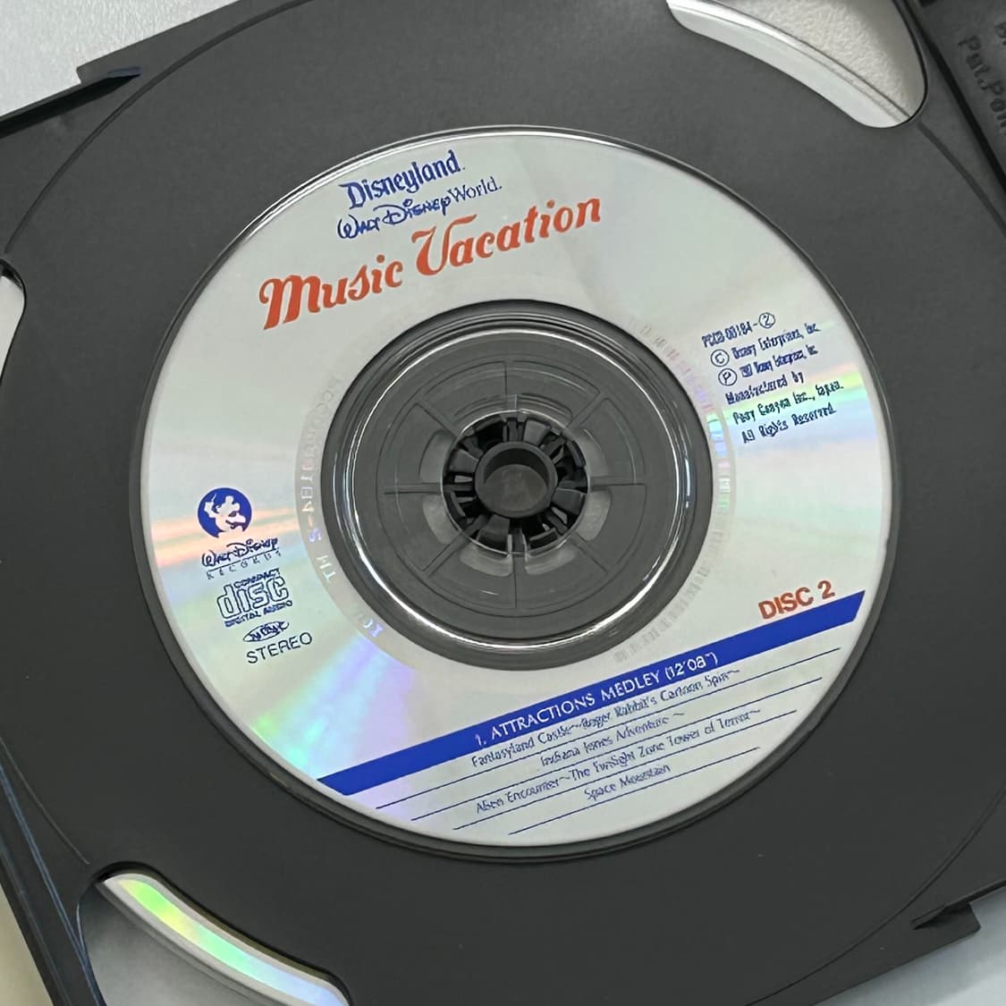 1997년 디즈니랜드 Music Vacation 앨범 희귀음반 2CD 상품이미지7