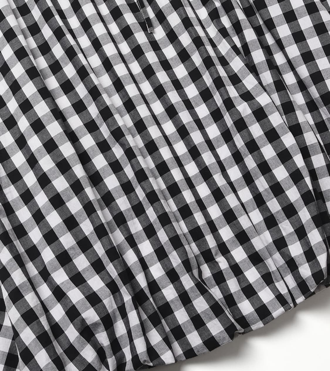 BEAMS BOY - CHECK BALLOON SKIRT 상품이미지4