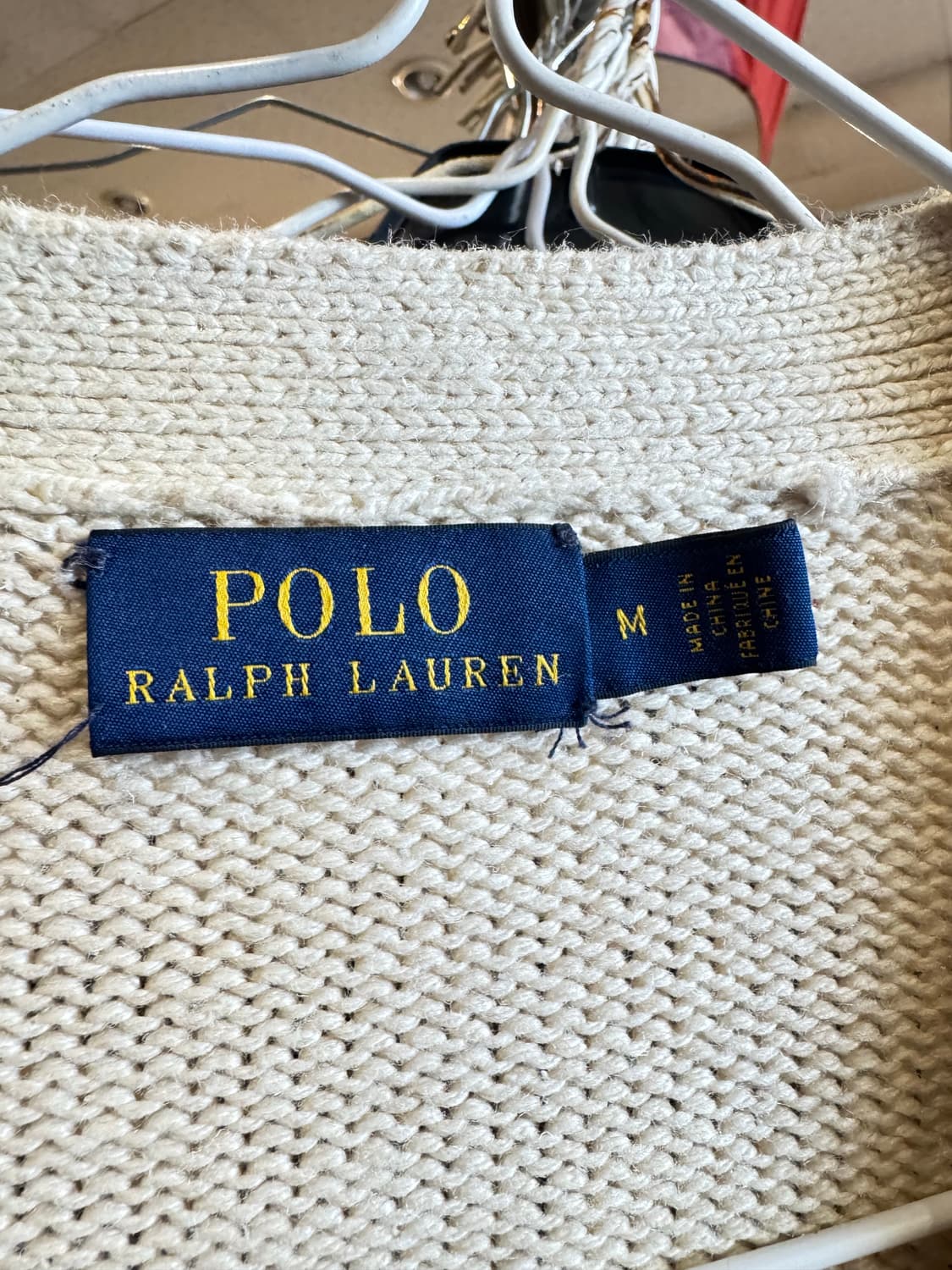 폴로 니트 가디건 m 상품이미지5