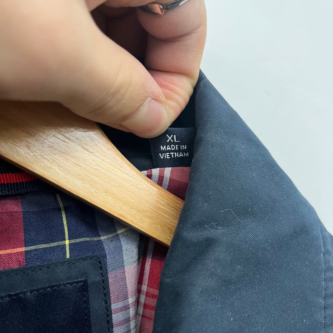 타미힐피거 네이비 블루종 자켓 남XL 상품이미지5