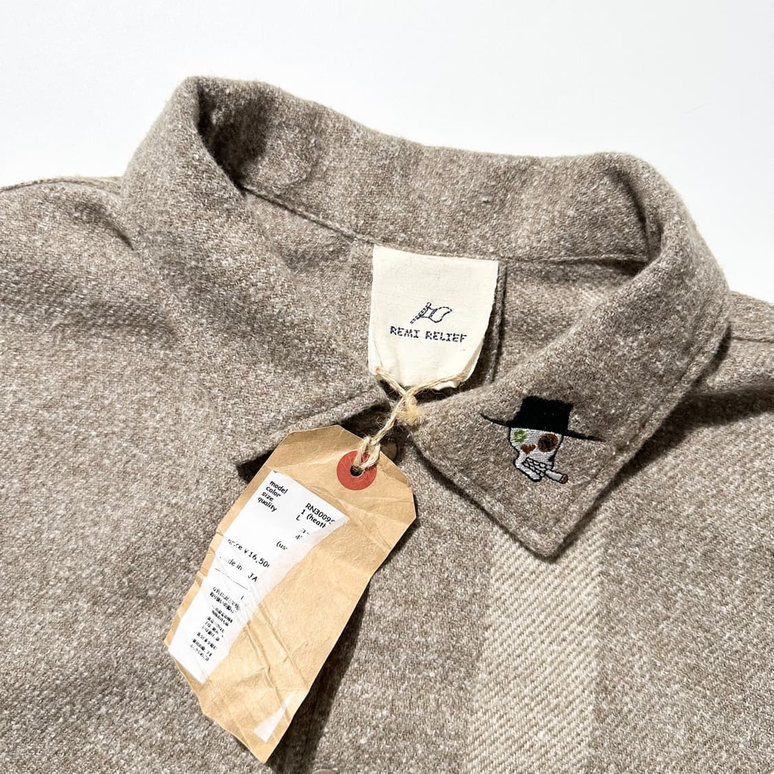 (새상품) 레미릴리프 재즈넥 엠브로이디드 싱글 자켓 상품이미지5