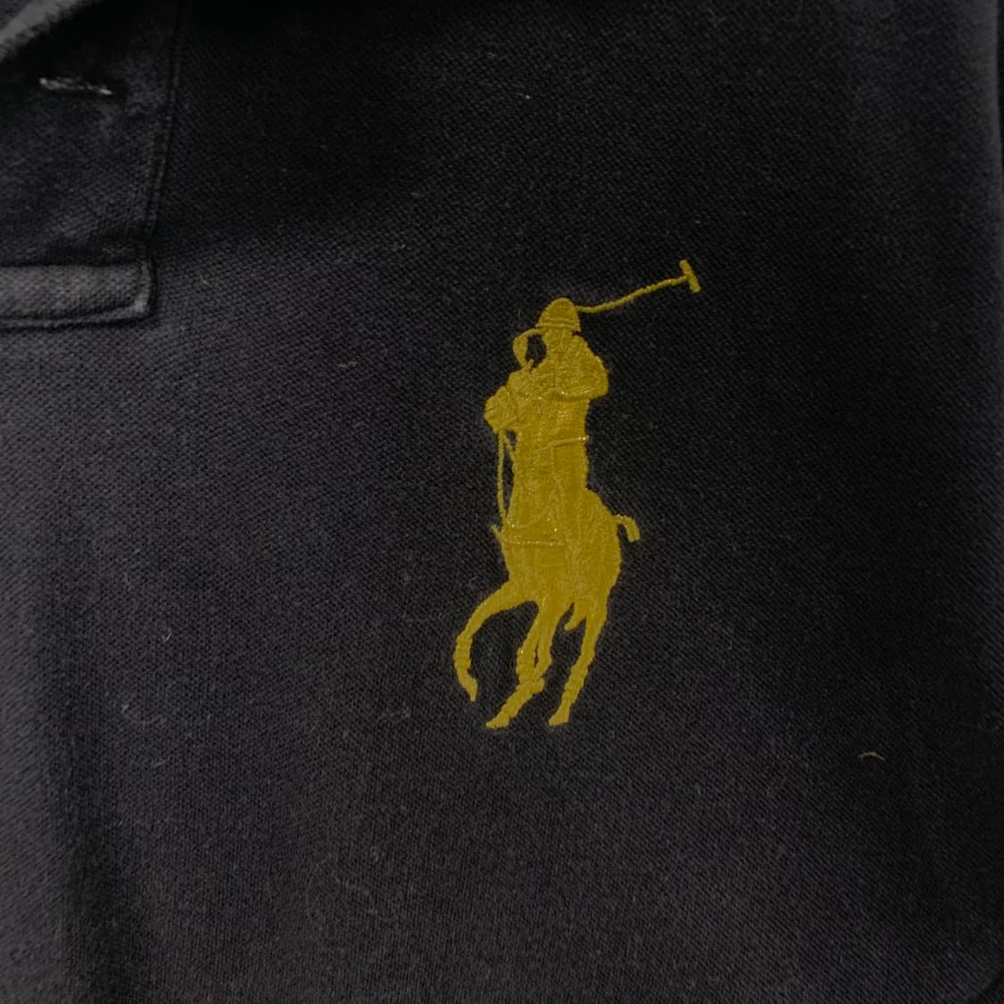 폴로 랄프로렌 빅포니 블랙 긴팔 카라 티셔츠 상품이미지3