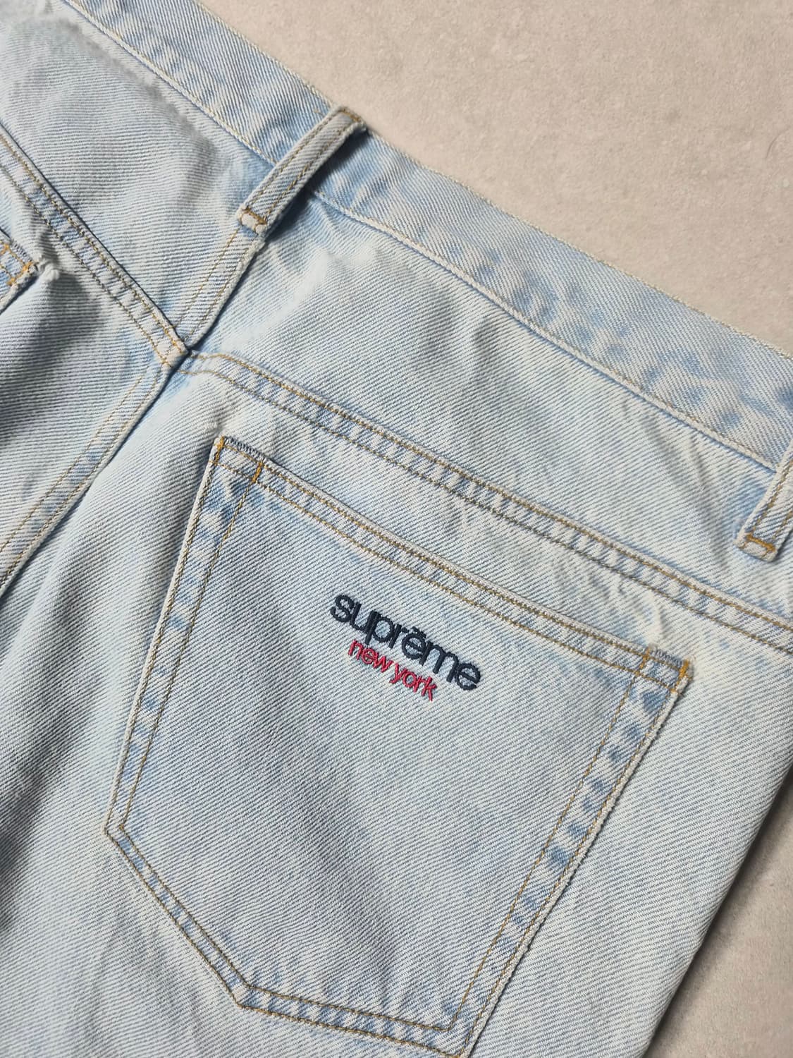 슈프림 배기진 연청 32 상품이미지3