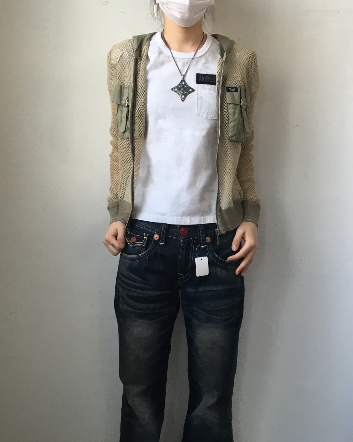 Pocket point punching zip up 상품이미지6