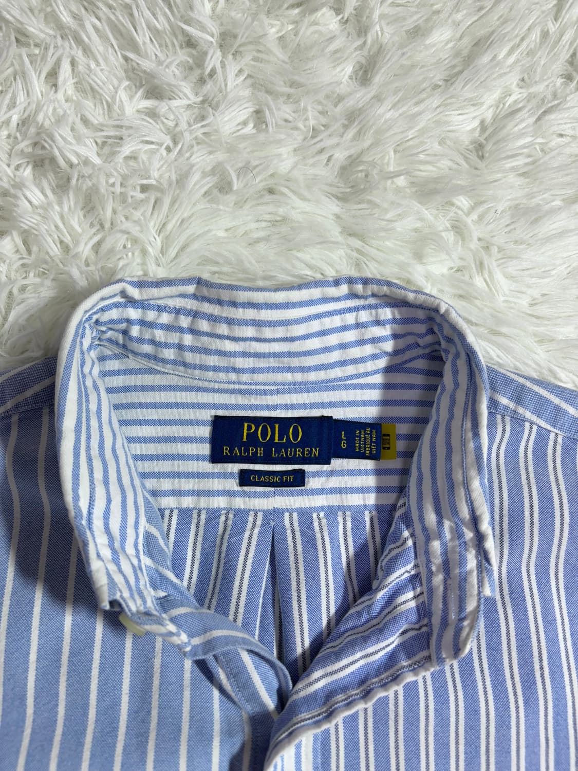 폴로 랄프로렌 큐알 멀티포니 스트라이프 셔츠  상품이미지5