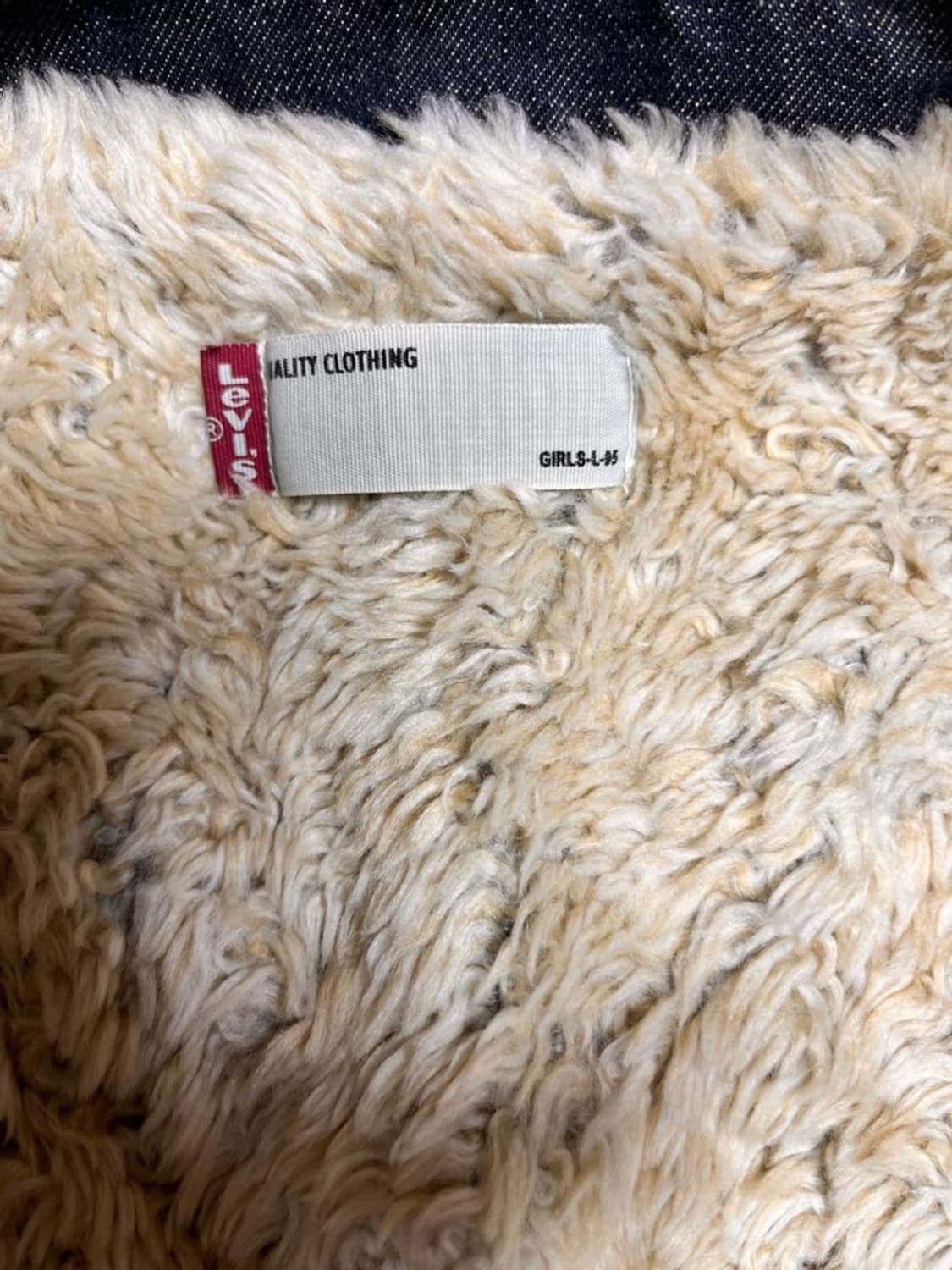 리바이스 쉐르파 퍼 청자켓(L) 상품이미지4