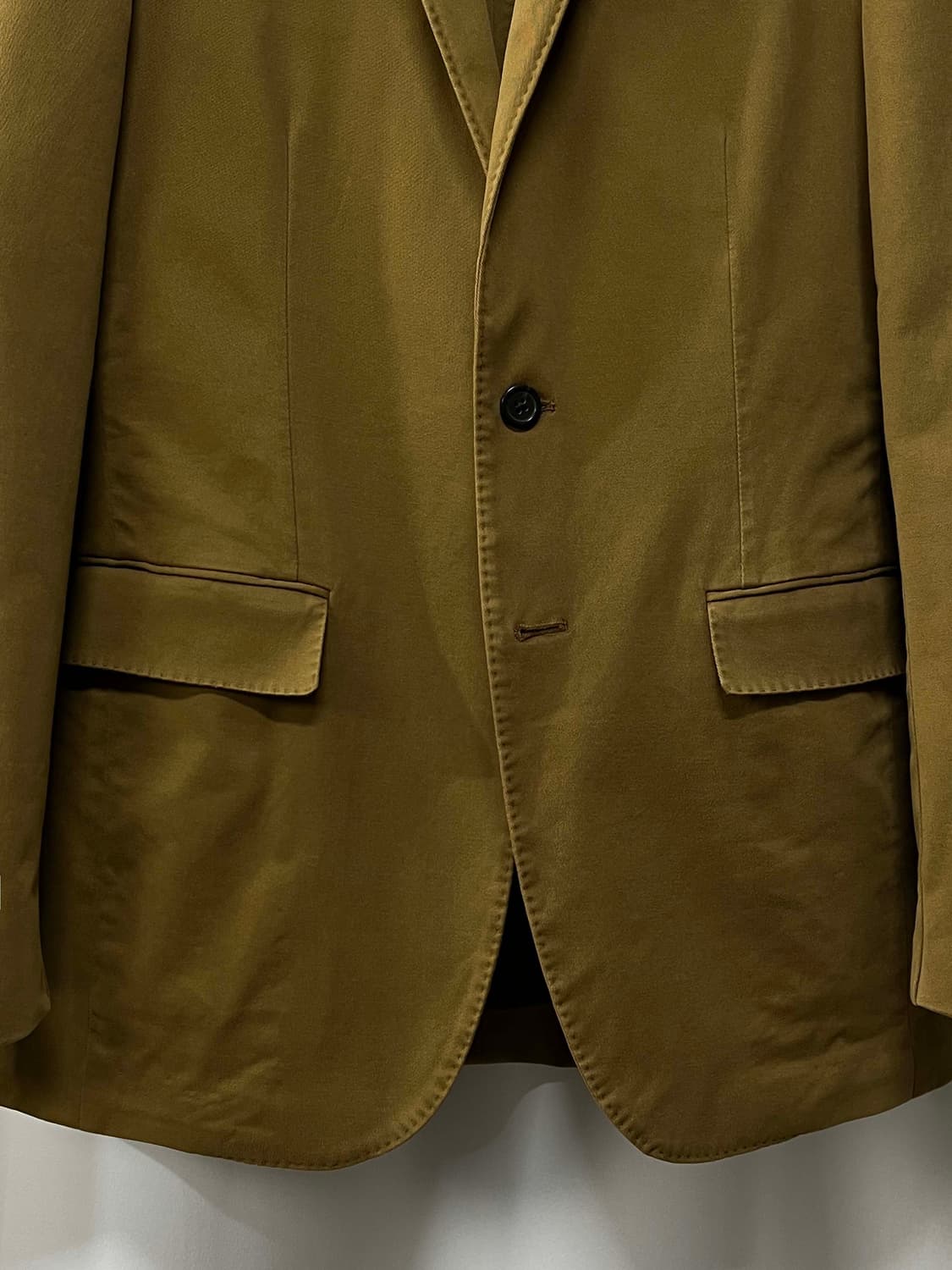 폴로 랄프로렌 탄베이지 가먼트다이 스포츠 코트 치노 자켓 상품이미지7