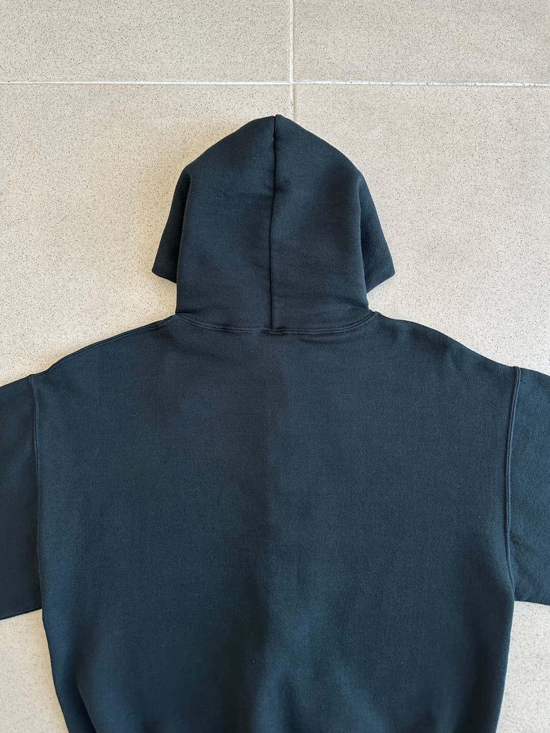 00s 빈티지 러셀 후드집업 다크그린 M 상품이미지5