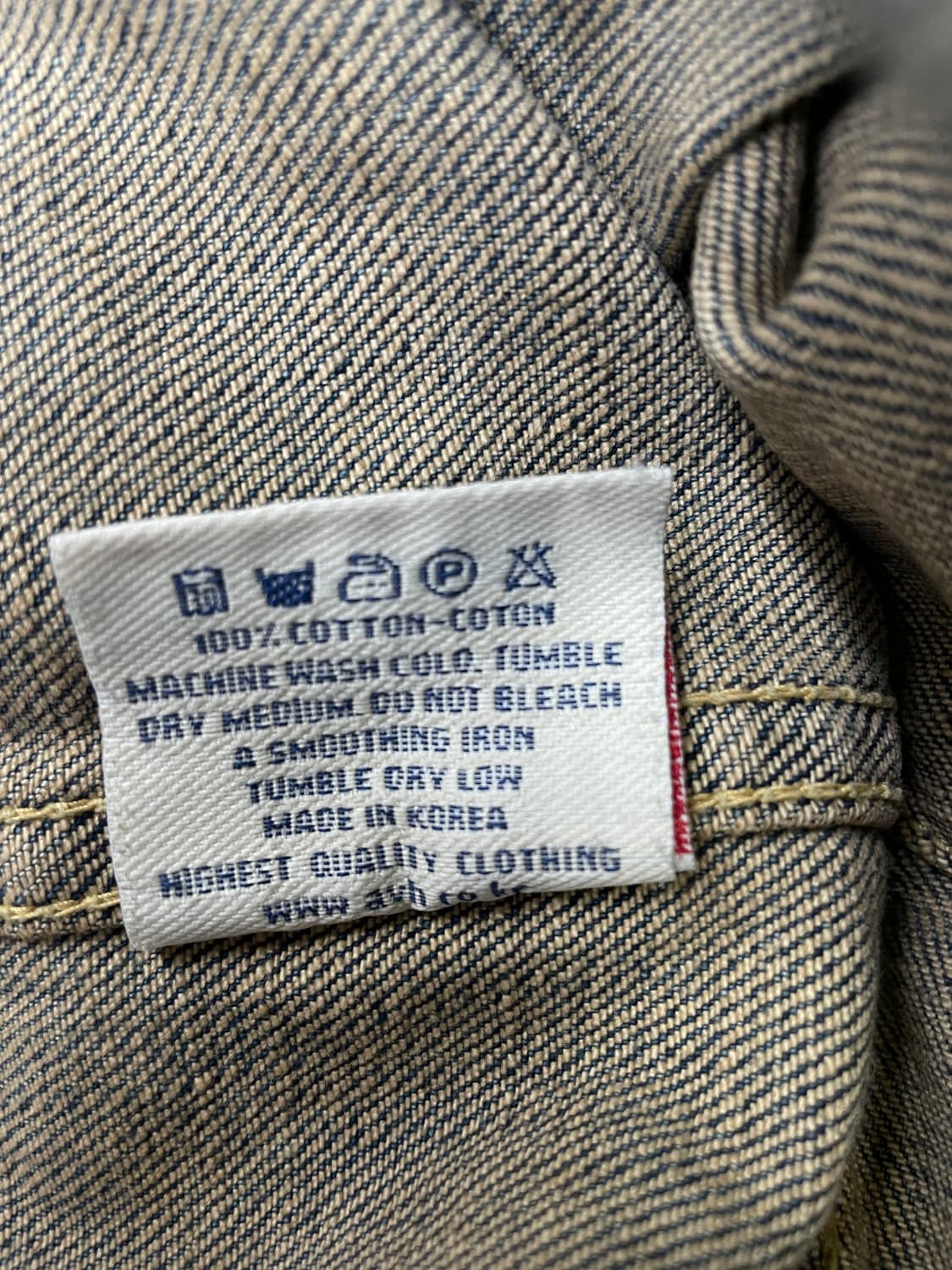 디그린 빈티지 워싱 데님 자켓 상품이미지8