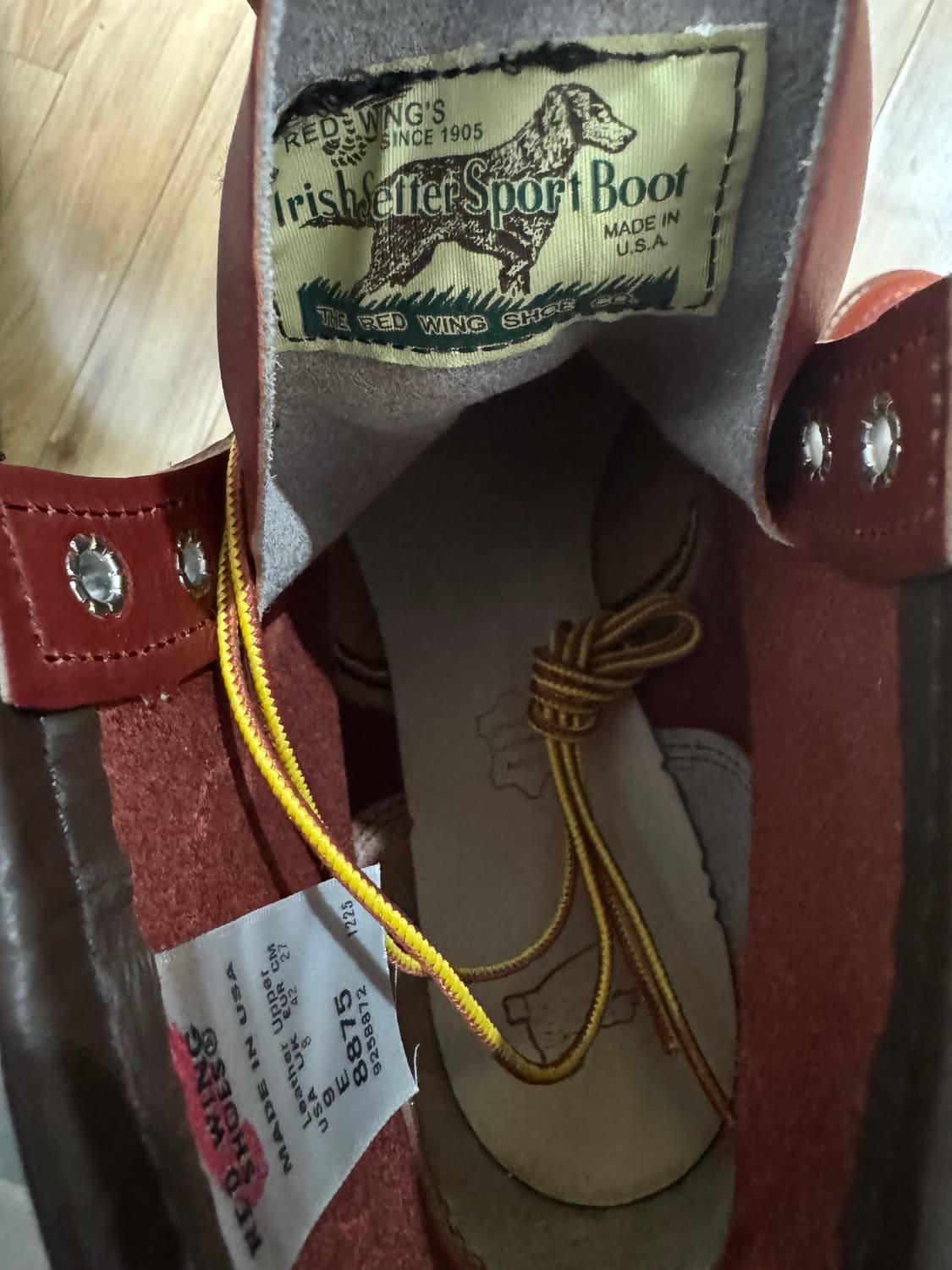 레드윙 8875 (9e) 새제품 상품이미지2