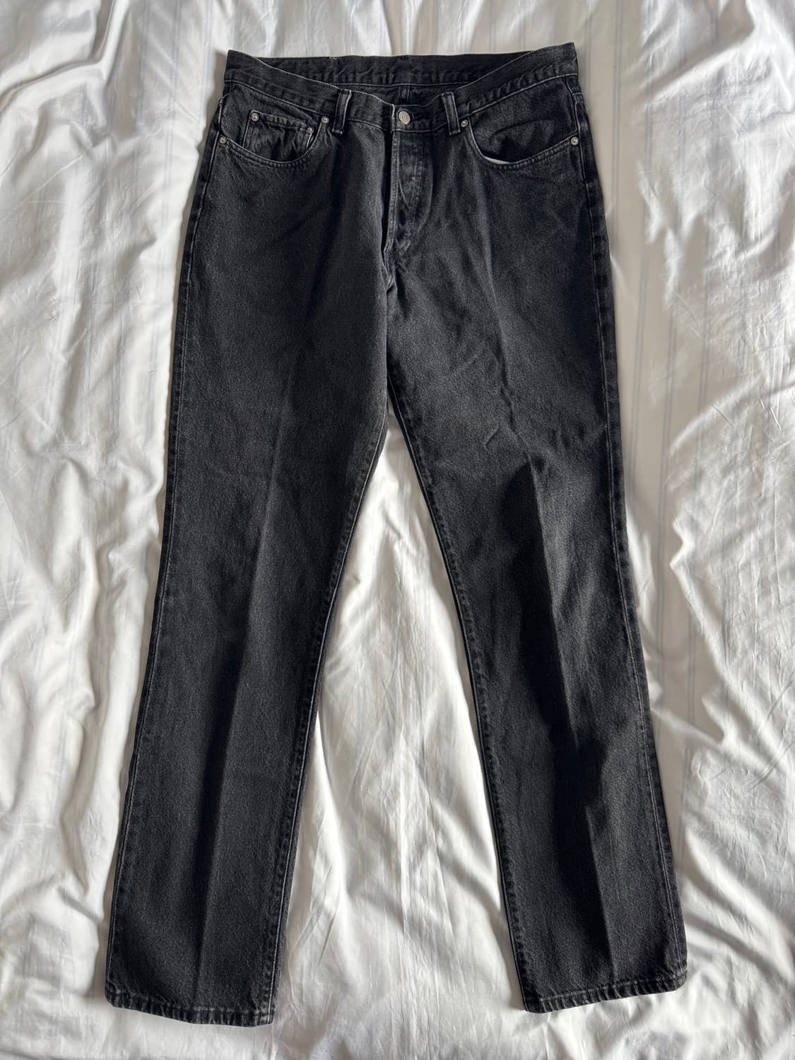 [34] rrl 더블알엘 블랙 워싱 데님 상품이미지2