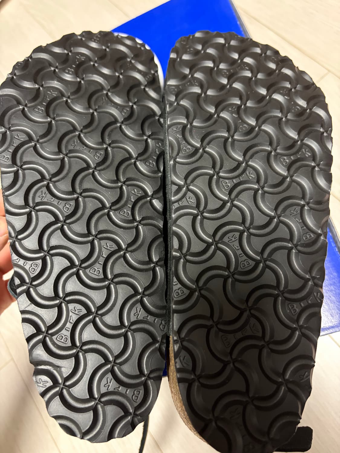 (새상품) 버켄스탁 토키오 셔링 블랙 - 레귤러 (245) 상품이미지3