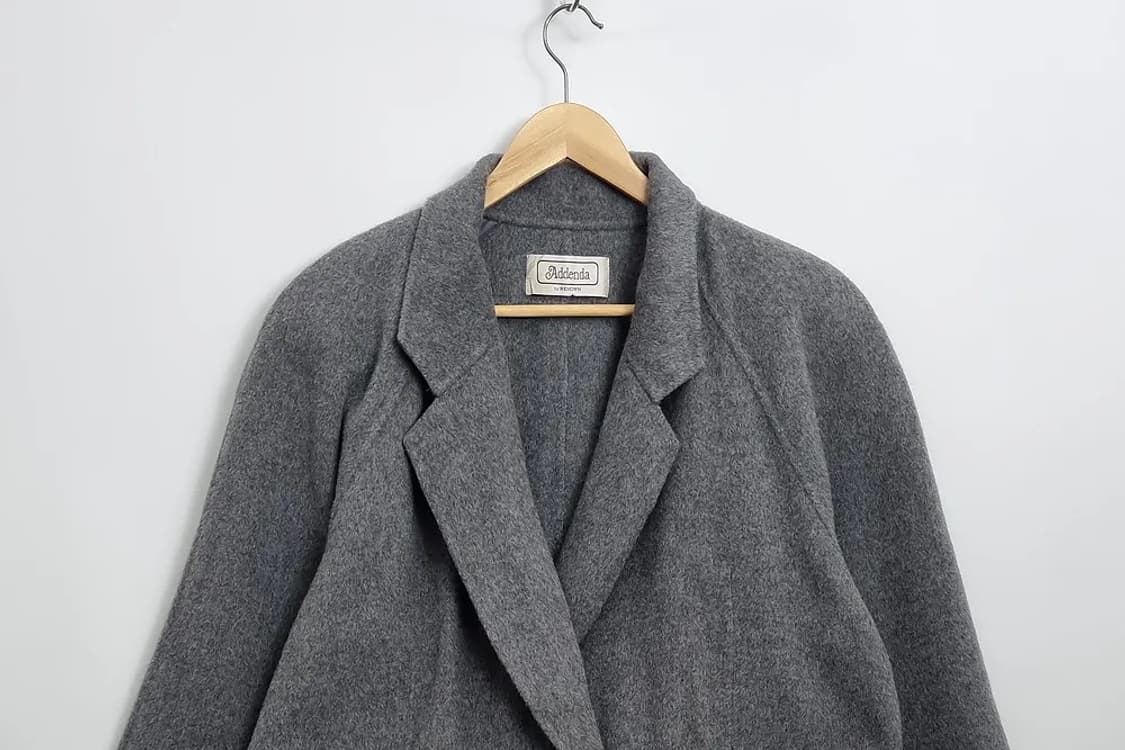 ADDENDA 빈티지 여성 오버핏 울코트 상품이미지3