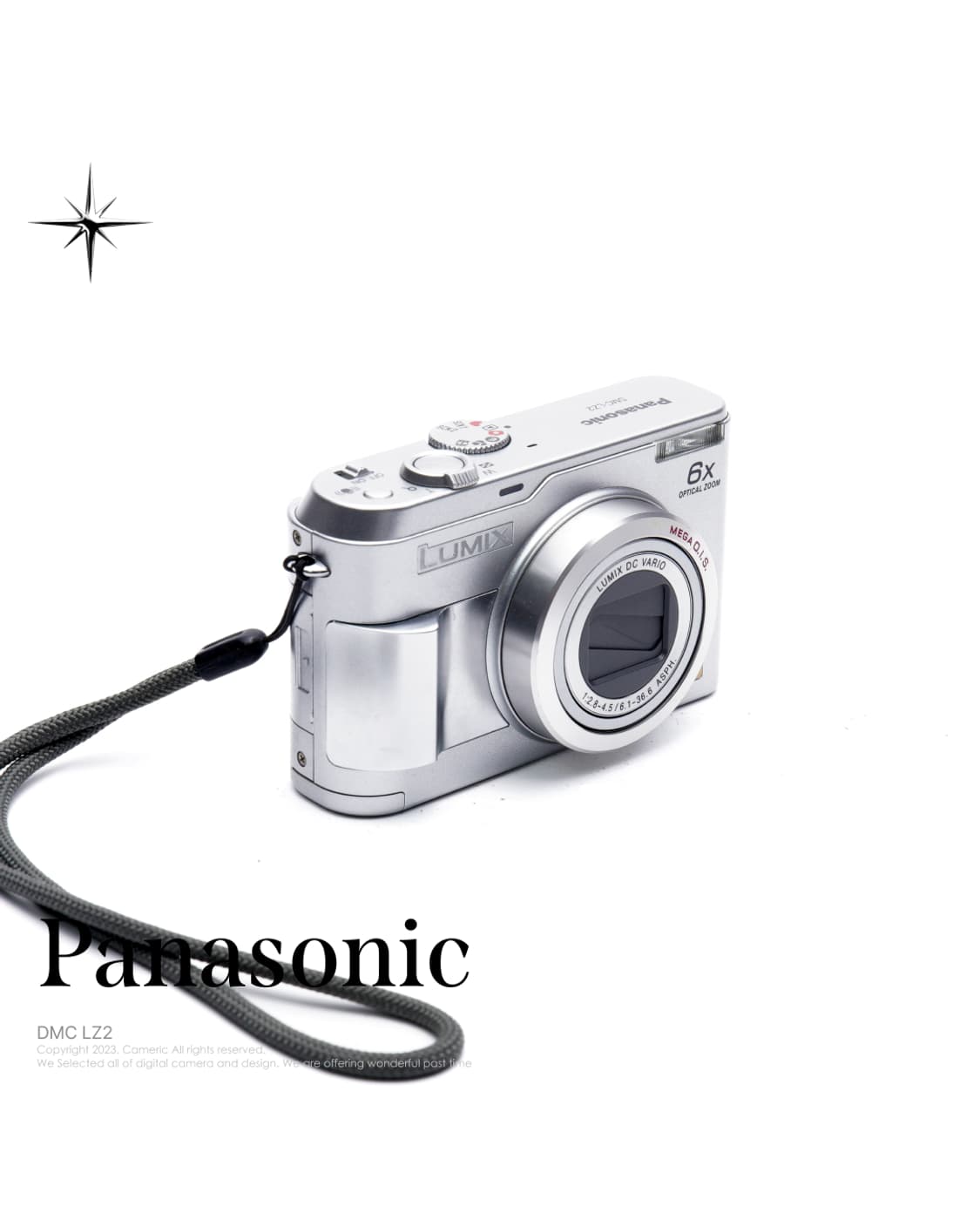 (건전지/입문🐥)파나소닉 Panasonic LUMIX DMC-LZ2디카 상품이미지1