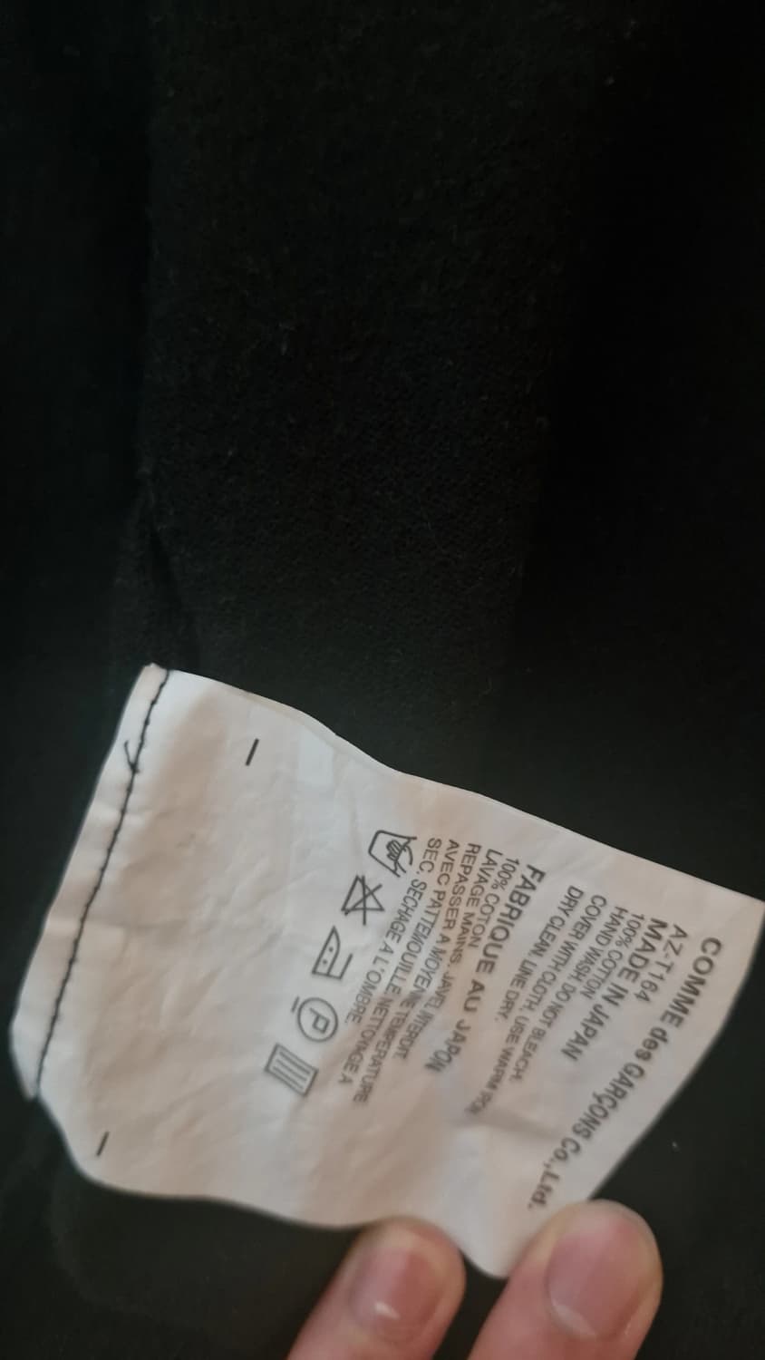 플레이 꼼데가르송 레드 하트 니트 가디건 블랙 상품이미지4