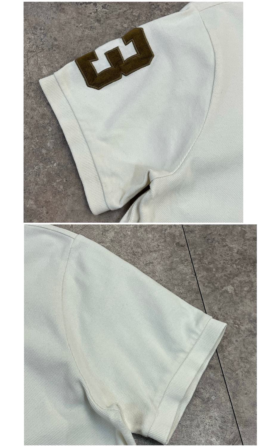 폴로 랄프로렌 빅포니 반팔 카라티 화이트 L #csz3833 상품이미지7