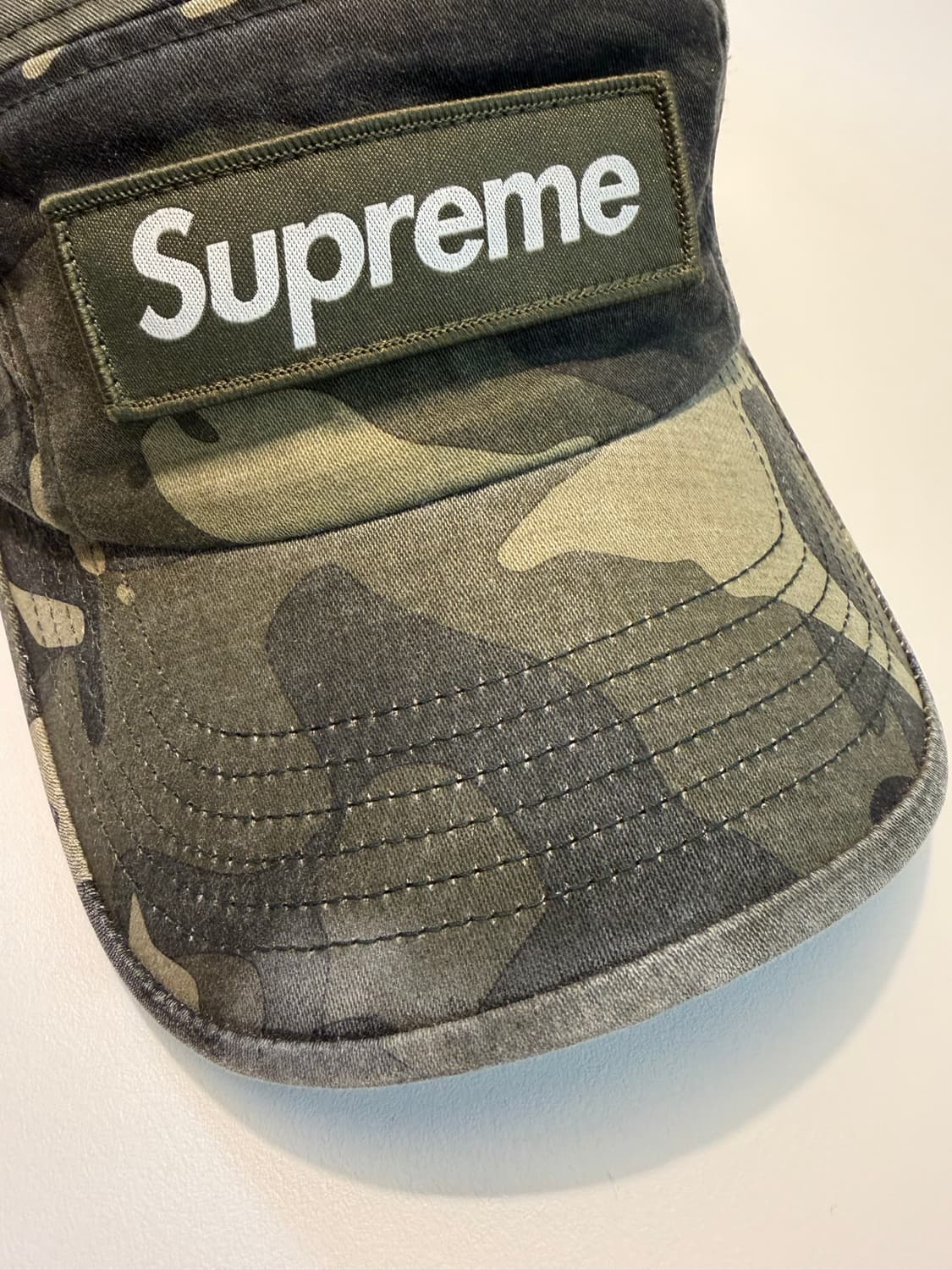 슈프림 카모 캠프캡 상품이미지5