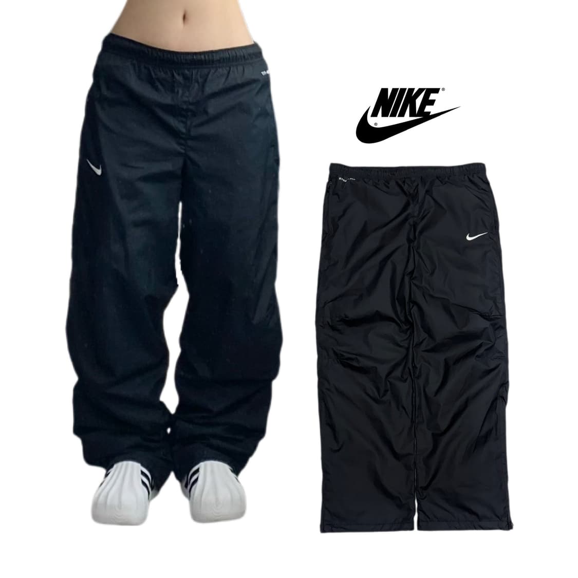나이키 스우시 올드스쿨 바람막이 트랙팬츠 상품이미지1