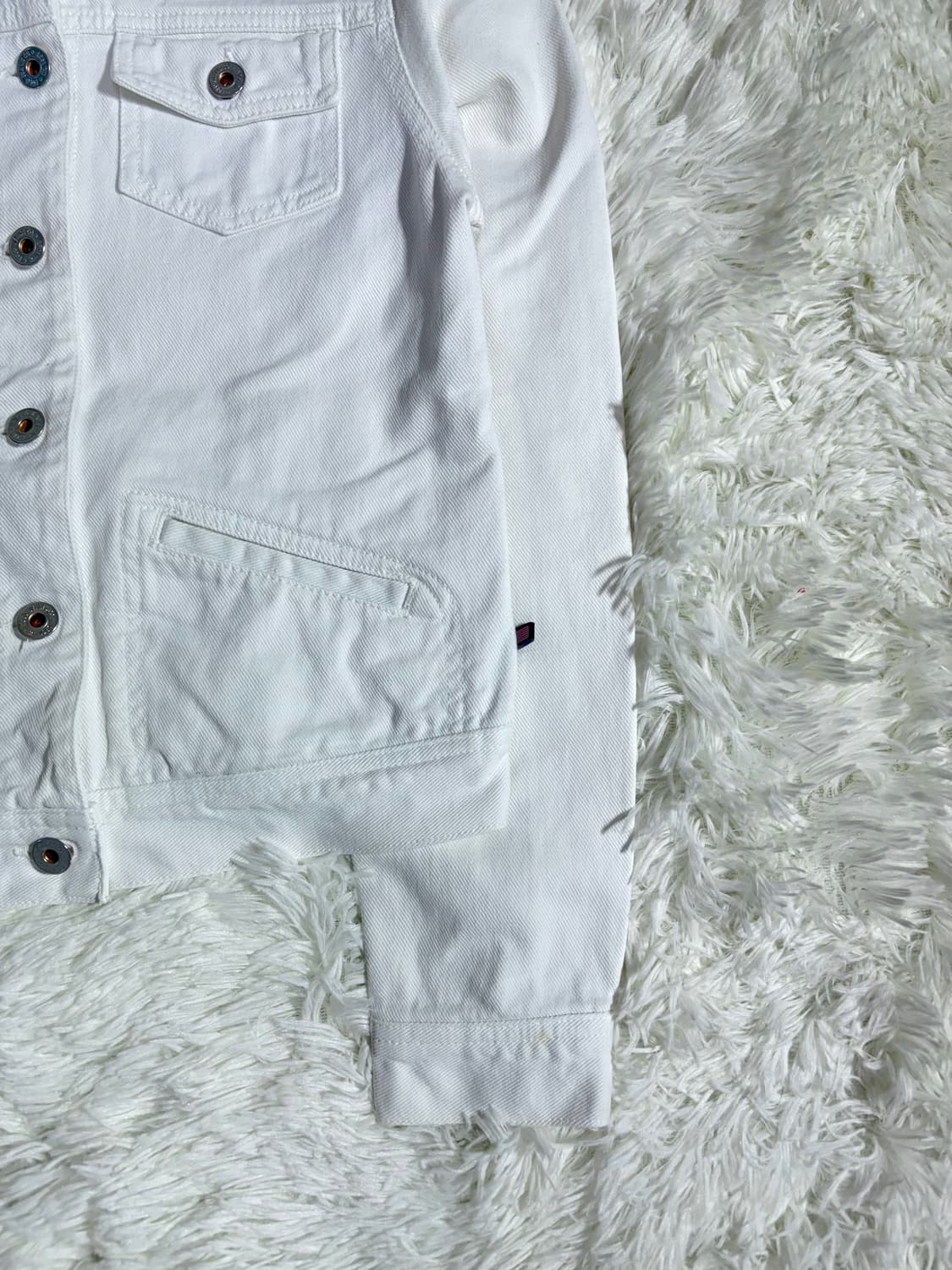 폴로 랄프로렌 진스 화이트 데님 자켓  상품이미지4