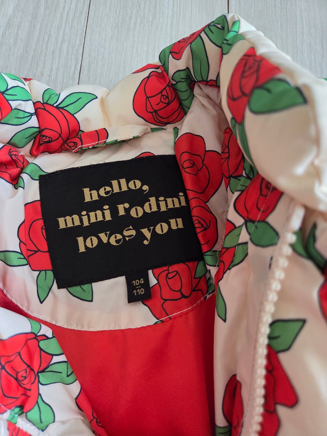 미니로디니 아이보리장미 아장점퍼 104-110  상품이미지2