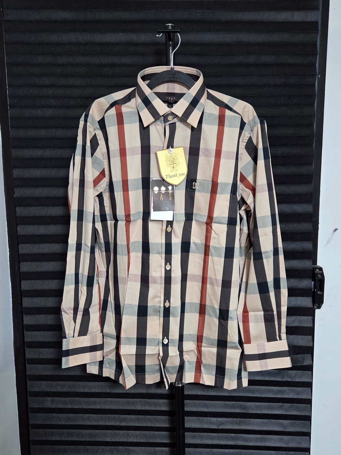 (새상품) [닥스] 하우스 체크 셔츠 판매합니다. 상품이미지1