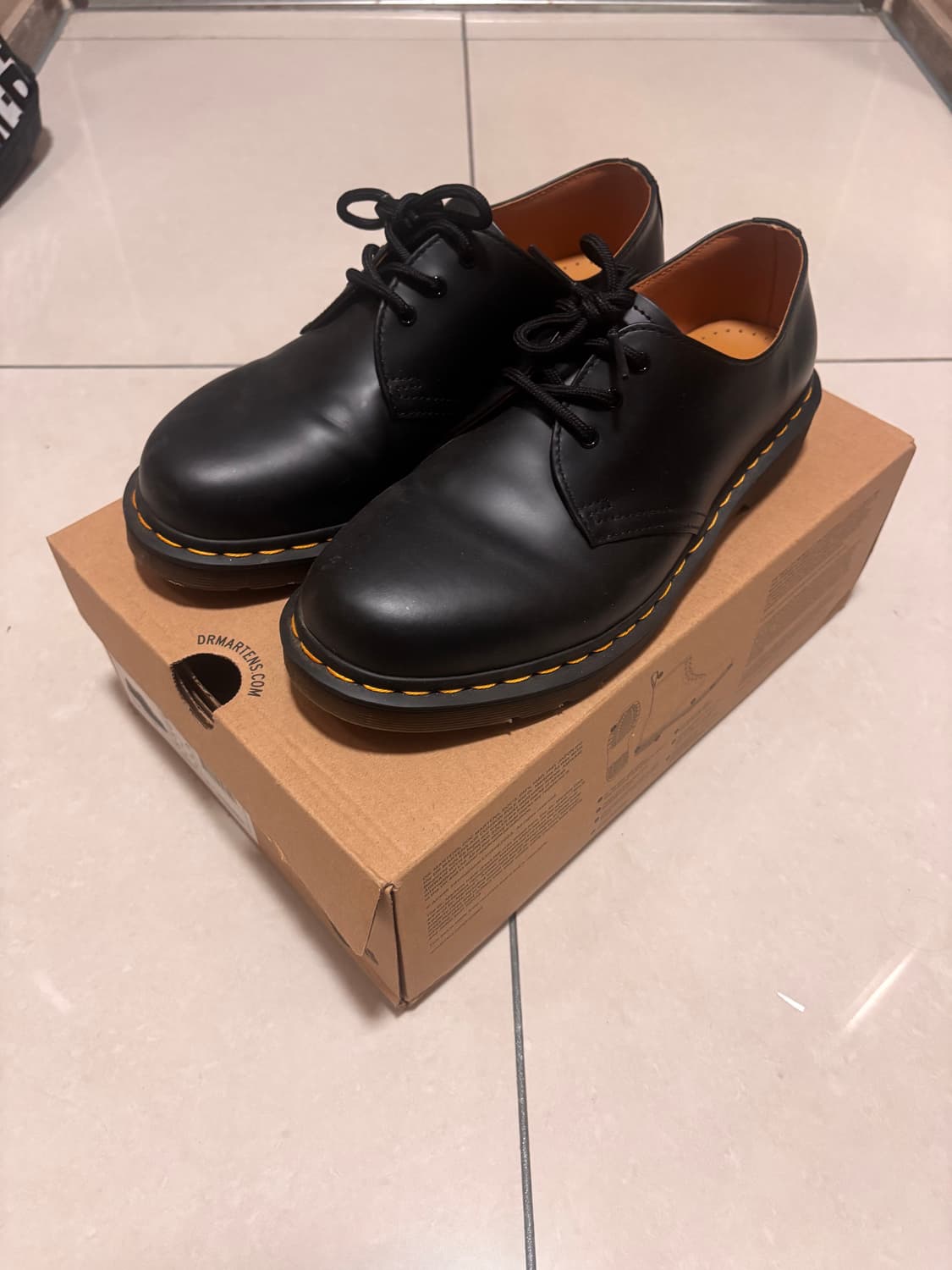 닥터마틴 1461 스무스 블랙 상품이미지3