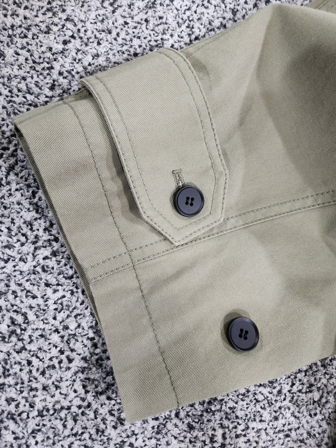 LULLU 케이프 숏 트렌치 점퍼 상품이미지8