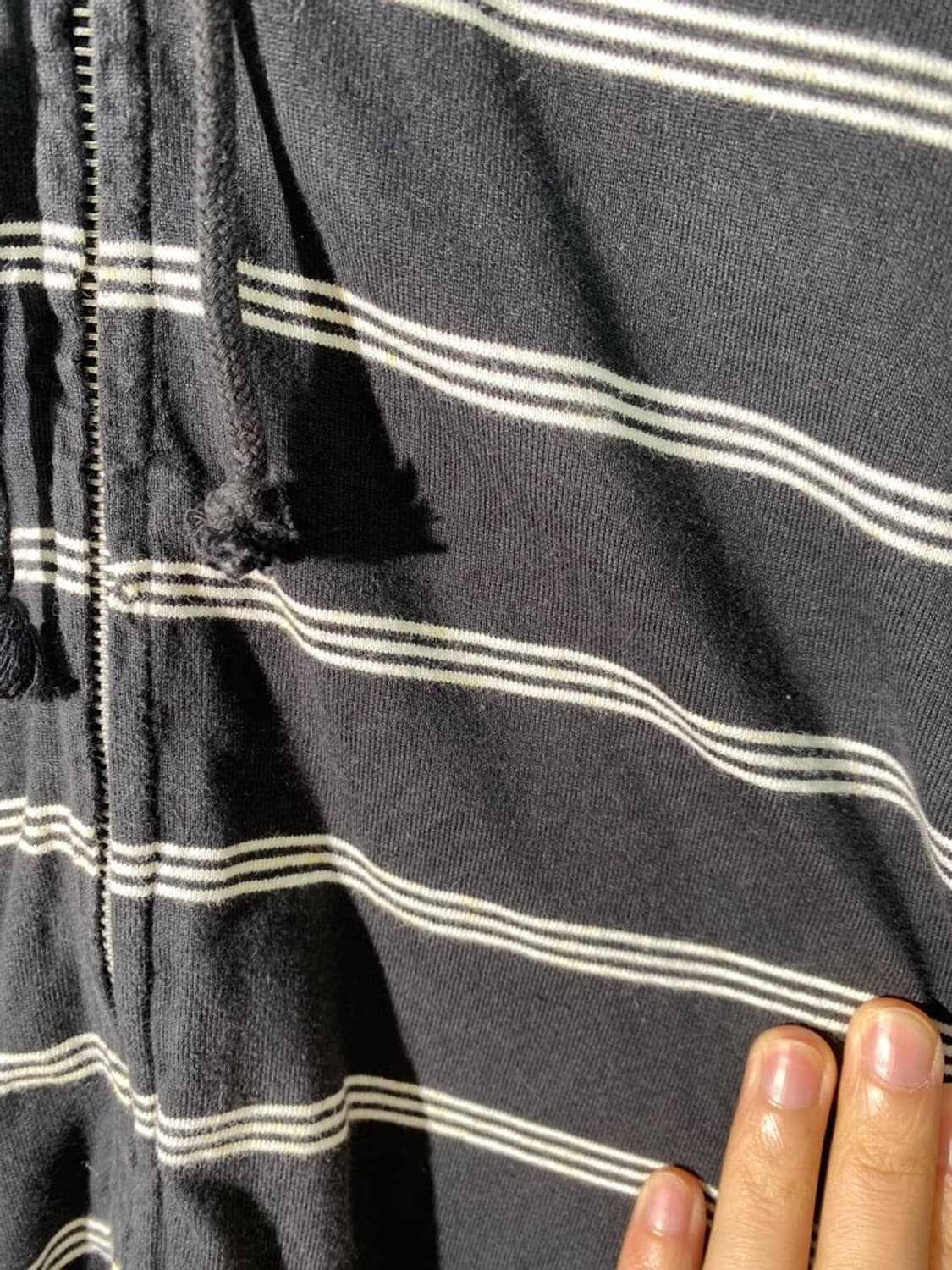 pinc ponc 스트라이프 후드 집업 상품이미지6