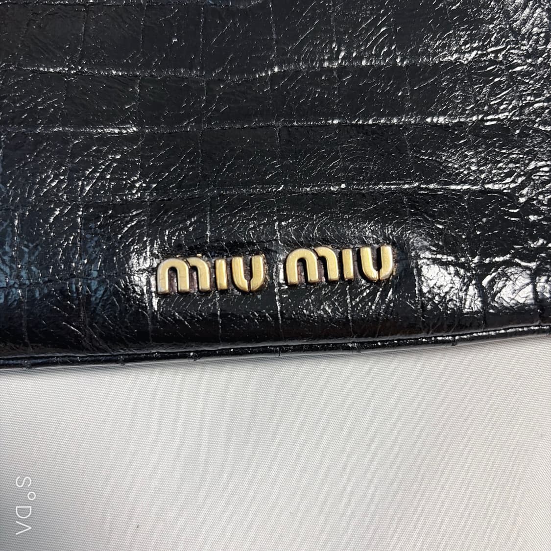 미우미우 블랙 클러치 백 + 더스트백 상품이미지4