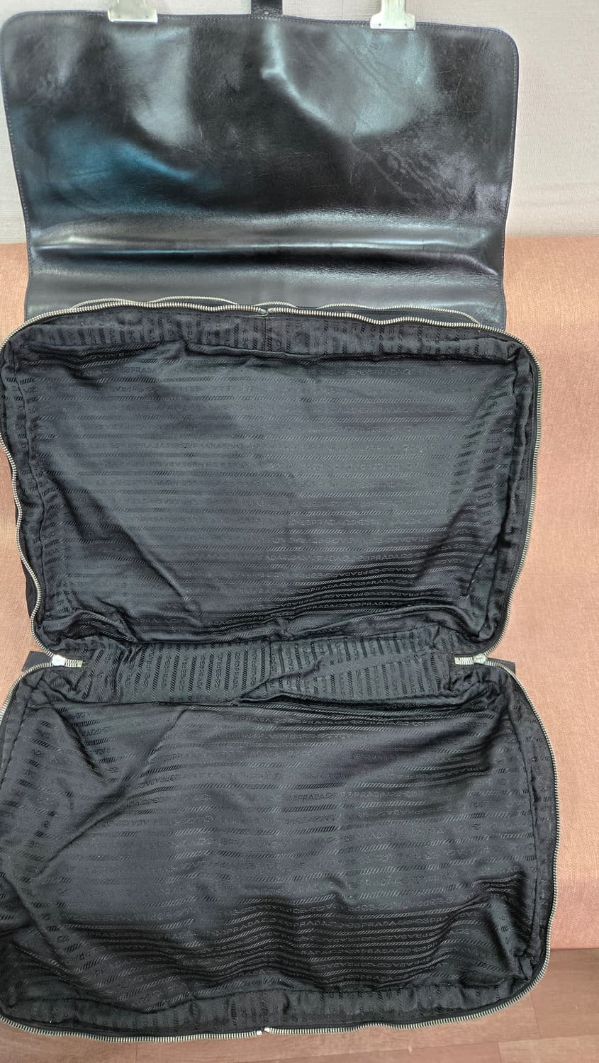 [정품/빈티지] 프라다 테수토 비텔로 브리프케이스 V122 (NERO) 상품이미지9