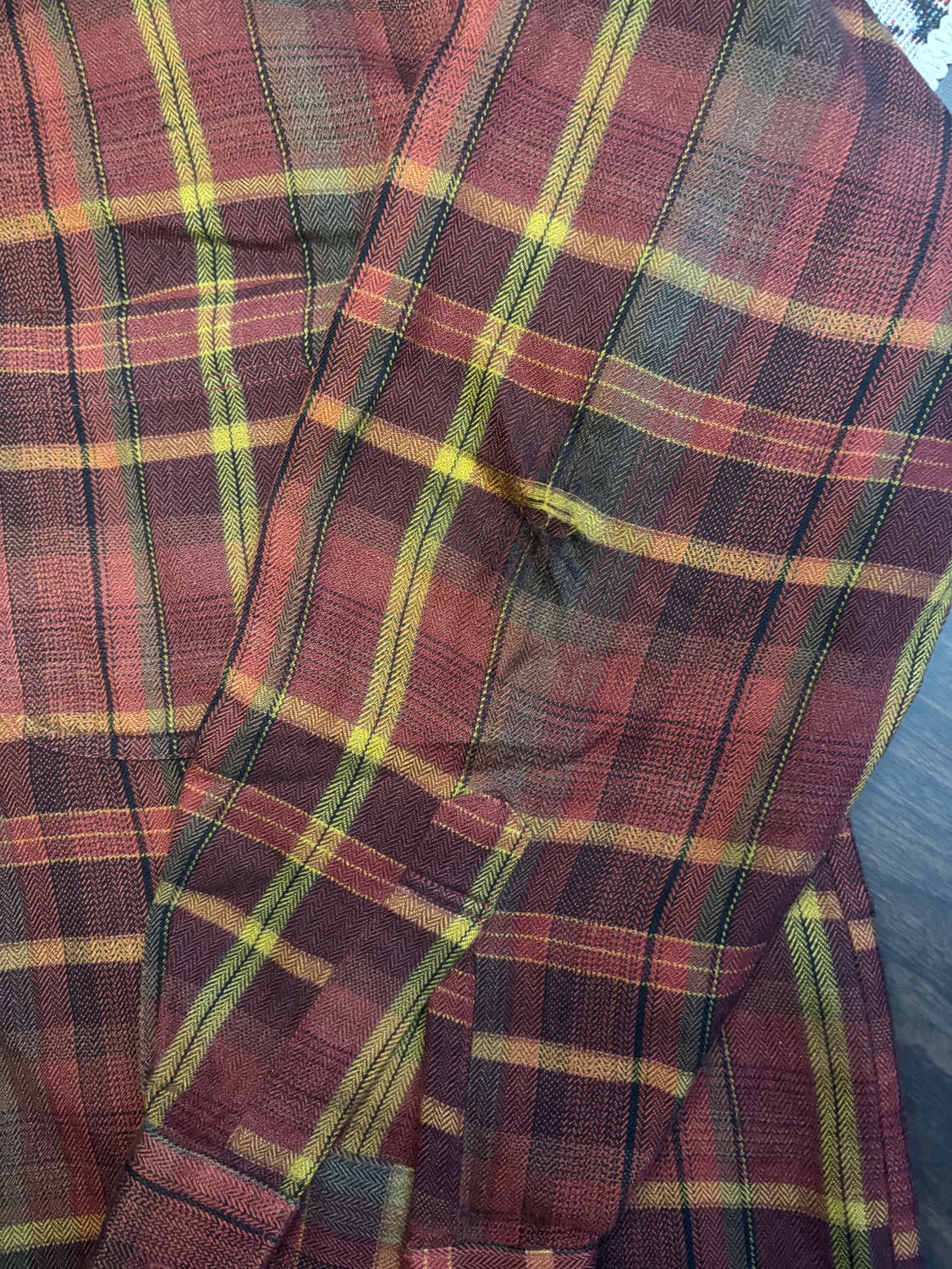 Japanese Vintage 90s check pattern 상품이미지5